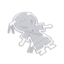 Cartoon Boy Metal Cutting Dies Stencil DIY Scrapbook Paper Card Craft-19442