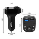 Accessories 2USB 5.0 Car Wireless FM Transmitter Adapter Hands-Free PD Charger