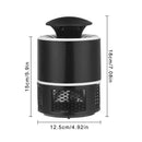 Trap Catcher Lamp Insect Bug Zapper USB Night Light Electric Mosquito Killer