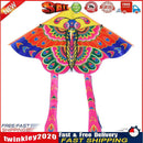 90x50cm Bright Cloth Colorful Butterfly Kite Outdoor Foldable Kites (C) Newly