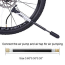 1pc MTB Bike Tire Gas Valve Adapter Inflater Air Pump Extension Pipe Tube Newly