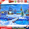 5D DIY Diamond Painting Snow View Cross Stitch Embroidery Rhinestones Kits Newly