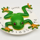 Realistic TPR Frog Elastic Anti-stress Prank Spoof Toys Kid Education Prop