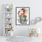 DIY Digital Picture Welcome Flowers Frameless Oil Painting By Number Handicraft