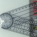360 Degree Angle Medical Spinal Angle finder Protractor Goniometer Angle Ruler