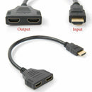Cable HD Compatible Adapter One Input To Two Output Converter HD-MI Distributor