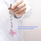 Full Drill Special Shaped Diamond Painting Butterfly Women Bag Keychain Gift