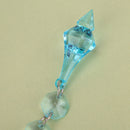 10 X Acrylic Crystal Beads  Garland Chandelier Hanging Wedding Party Decor