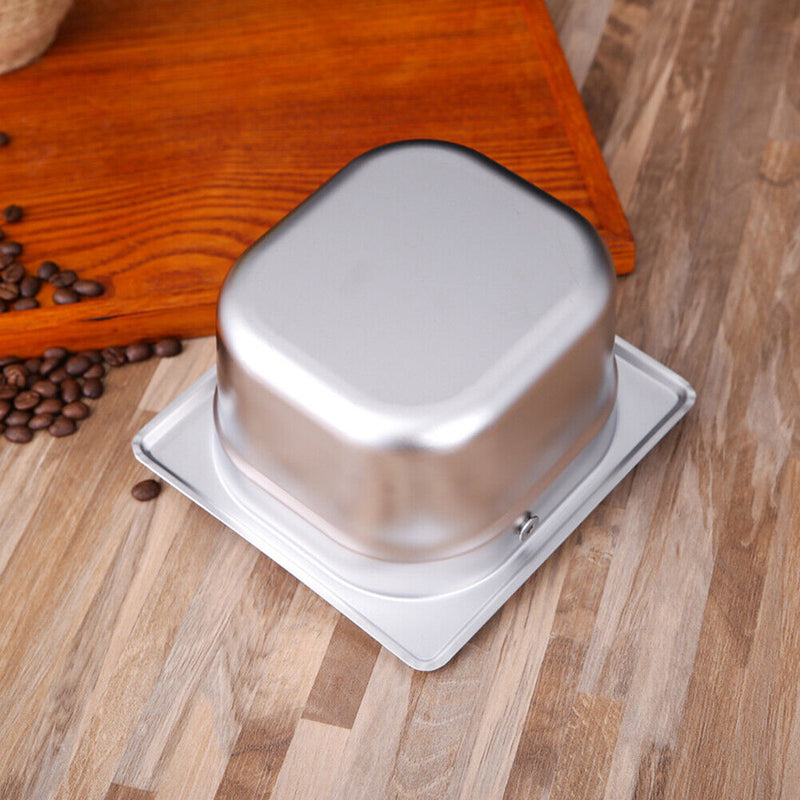 Stainless Steel Coffee Powder Residue Knock Box Coffee Grounds Recycling Bu