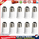 E27 Lamp Holder Rotary Adjustable LED Light Bulb Socket Adapter (10pcs) Newly