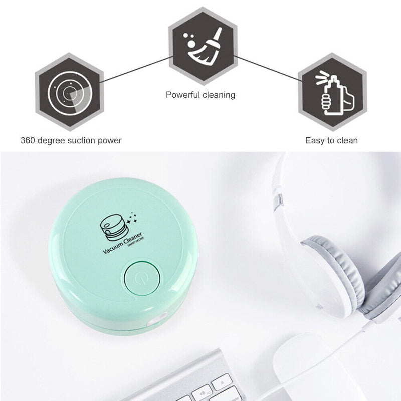 Portable Mini Dust Vacuum Desktop Cleaner Diamond Beads Sweeper (XCQ01) Newly