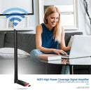 Tenda U6 Portable 300M Mini WiFi USB 2.0 Adapter 2.4G Wireless Internet Router