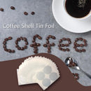 100pcs Self Adhesive Aluminum Foil Paper Brewer Lid Coffee Capsule Flim Sti