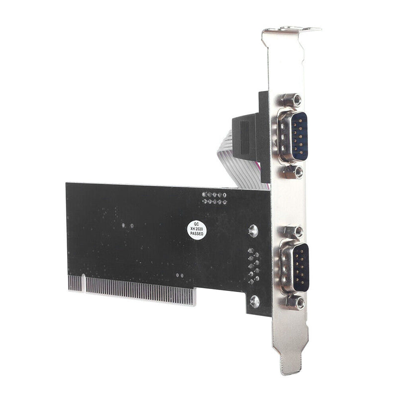 PCI Serial Port Card PCI to COM 9 Pin RS232 DB9 Desktop Expansion Cards Newly