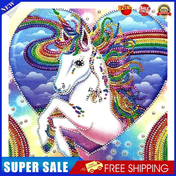 5D DIY Special Shaped Diamond Painting Horse Embroidery Mosaic Craft Kits