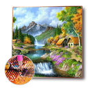 5D DIY Full Drill Diamond Painting House Rhinestone Mosaic Craft (B2243) Newly