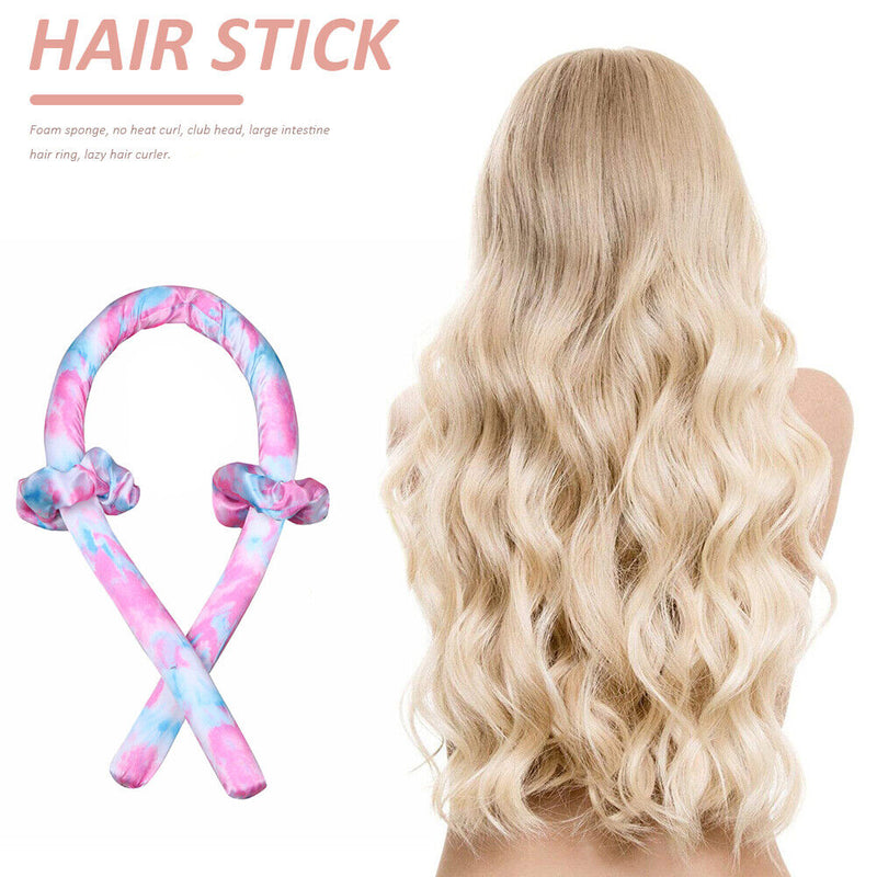 Sponge Hair Roller Flexible Curling Rod Hair Wave Styling Tool No Heat (17)