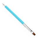 Pro Double-Ends Nail Art Pen Painting Dotting Brush Tools(Light Blue)