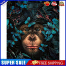 Frameless Oil Paint By Numbers Animal DIY Canvas Picture Craft Kit (B471)