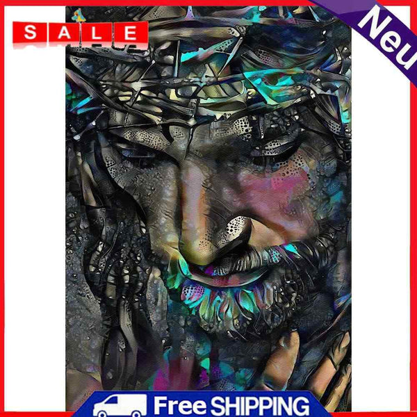 Canvas Painted Oil Paint By Numbers Priest DIY Wall Art Modern Bedroom Decor
