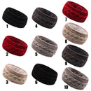 Woolen Turban Headwraps Knitting Headband Hair Band Headwear Ear Warmer