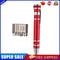 8 In 1 Portable Alloy Screw Driver Pen Set Slotted Bits Repair Tools Red
