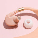 Stereo Silica Gel Built In Mic Elf Ears Earphone Earbuds In-Ear Headphone Fairy