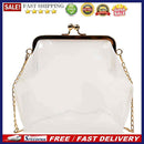 Transparent Shoulder Bags Women Clip Buckle PVC Clear Phone Pouch Crossbody Bags
