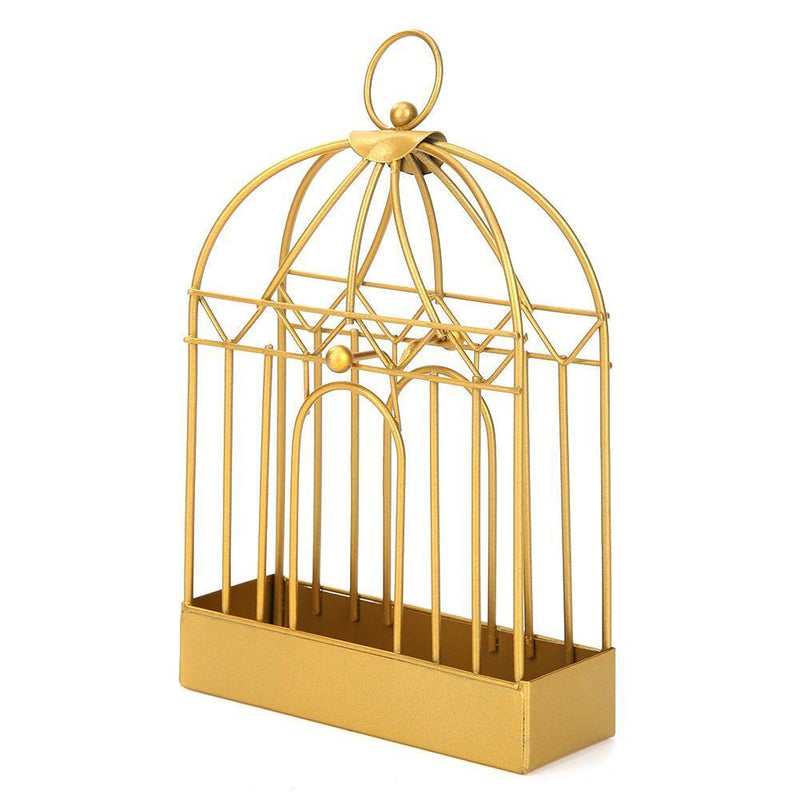 Retro Old Wrought-iron Golden Mosquito Coil Frame Portable Summer Home Decor