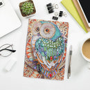 DIY Owl Special Shaped Diamond Painting 50 Pages A5 Sketchbook Drawing Book Gift