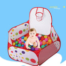 Portable Baby Playpen Children Ball Pitching Kids Dry Pool Folding Indoor Fence