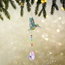 Crystal Diamond Angel Tears Catching Light Hanging Wind Chimes Decor (B) Newly