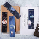 Universal Poetry Bookmarks Set 30 Pcs Pack - Cute Astronaut Poems-Boo Space J9C1