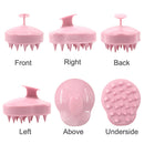 Silicone Soft Hair Washing Bathing Shampoo Brush Non-Slip Head Body Massage Comb