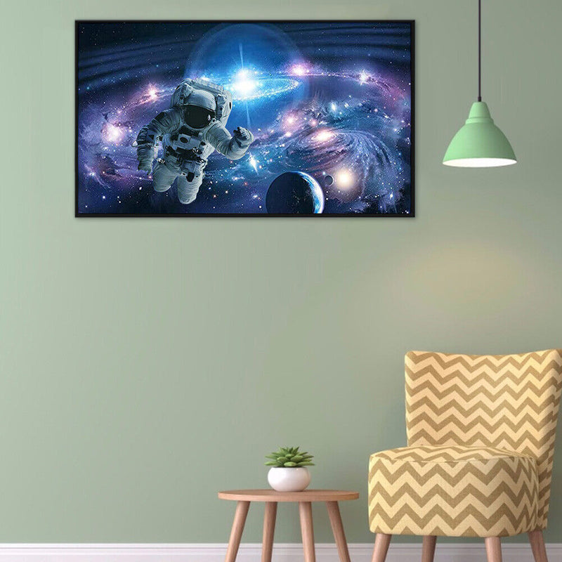 5D Diamond Painting Kit DIY Cosmic Planet Full Round Drill Mosaic Picture Wall