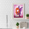 30x40cm 5D DIY Partial Special Shape Diamond Painting Girl Home Art (AK023)