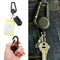Anti Lost Lanyard Clip Key Ring ID Card Holder Keychain Badge Reel Clip