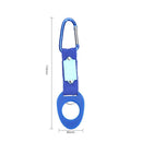 Silicone Water Bottles Buckle Backpack Portable Water Bottle Up