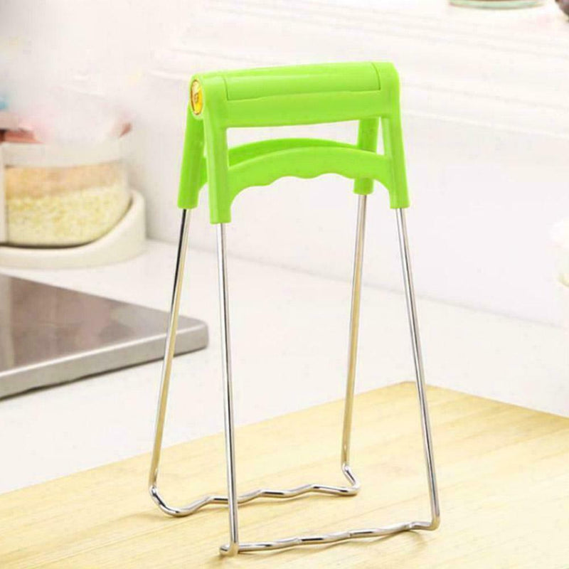 Steel Anti-scald Hot Bowl Clip Pot Dish Plate Tong Kitchen Gadgets U1Z9