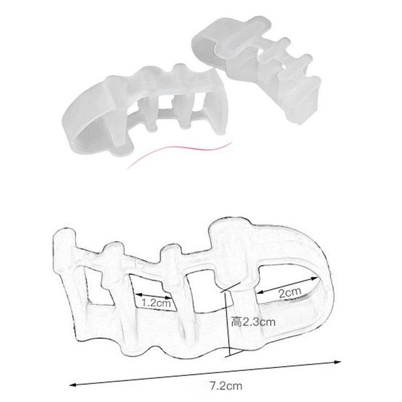 Relief Pain Silicone Toe Separator Foot Care Tools Orthotics Bunion Corrector