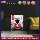 Sushi Black Cat Diamond Painting Kits Full Round Drill Home Wall Decor Art