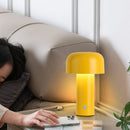 #A Mushroom Shaped Table Lamp USB Rechargeable Desk Night Light Home Decoration