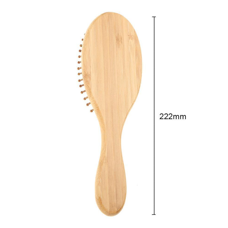 Wooden Bamboo Anti-static Hair Vent Brushes Care Air Cushion Massage Comb