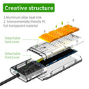 M2 SSD Case M.2 to USB 3.0 Gen 1 5Gbps Hard Disk Enclosure SATA NGFF SSD Adapter