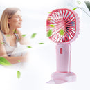 #A Portable Desktop Fan USB Rechargeable Summer Pocket Cooling Fans for Home Off