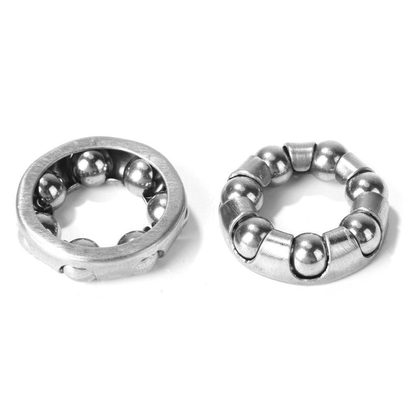 10pcs Bicycle Front/Rear Wheel Axle 1/4 inch Steel Ball Bearing Replacement
