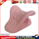 Muscle Relaxation Neck Stretcher Cervical Pillow for Pain Relief (Pink) Newly