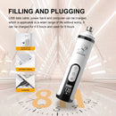 Painless Dog Nail Clipper Rechargeable Pet Quiet Cat Paws Trimmer with LED Light