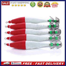 5pcs Hard Luminous Squid Jig Hooks Double-Layer Artificial Fishing Jig Hook Bait