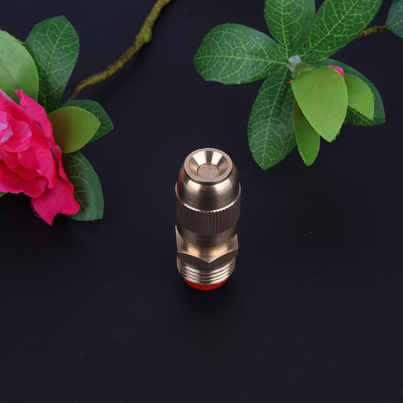 1/2Inch Adjustable Water Flow Brass Spray Misting Nozzle Sprinkler(Medium)